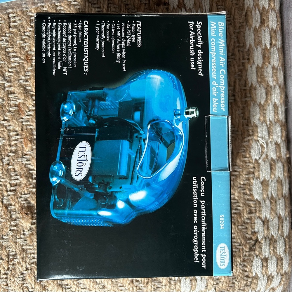 Testors Blue Mini Air Compressor - Picture 4 of 5